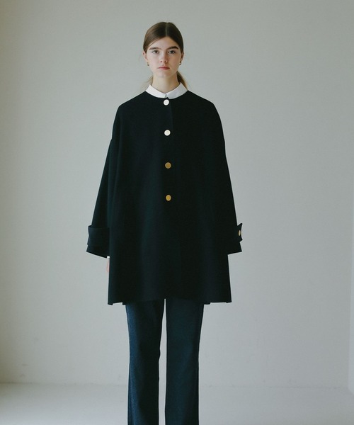 カシープノーカラーコート（ノーカラーコート）｜A part by（アパート