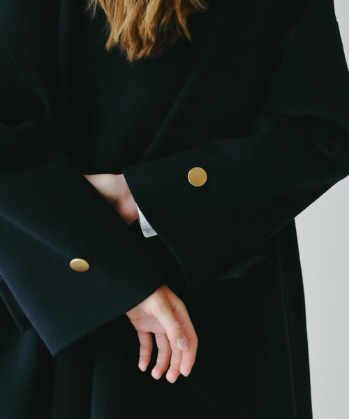 カシープノーカラーコート（ノーカラーコート）｜A part by（アパート