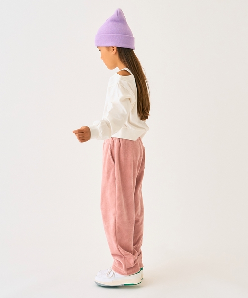 minimal（ミニマル）の「肩あきＴシャツ（Tシャツ/カットソー・キッズ・パープル/ピンク/アイボリー・100cm/110cm/120cm/130cm/140cm/90cm）」の15枚目の写真