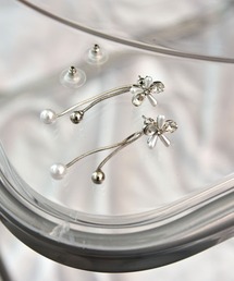 新品MUSSELSANDMUSCLESシルバー フリンジピアスマッソーズIENA 新品MUSSELSANDMUSCLESシルバー フリンジピアスマッソーズIENA