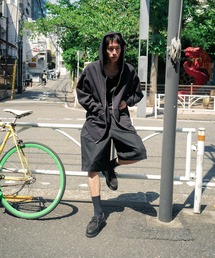 【Los Angeles Apparel/ロサンゼルスアパレル】14オンス ヘビーフリース ジップアップ フードパーカー L-HF10