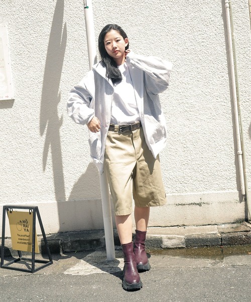 LOS ANGELES APPAREL(ロサンゼルスアパレル)の「【Los Angeles Apparel/ロサンゼルスアパレル】14オンス ヘビーフリース ジップアップ フードパーカー L-HF10(パーカー・メンズ・ブラック/杢グレー・X-LARGE/MEDIUM/LARGE)」の7枚目の写真
