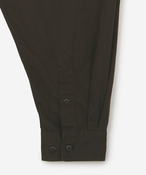 GYMPHLEX（ジムフレックス）の「Gymphlex | バンドカラー長袖シャツ SOLID MEN（シャツ/ブラウス・メンズ・チャコール/ベージュ系その他・M/L）」の6枚目の写真