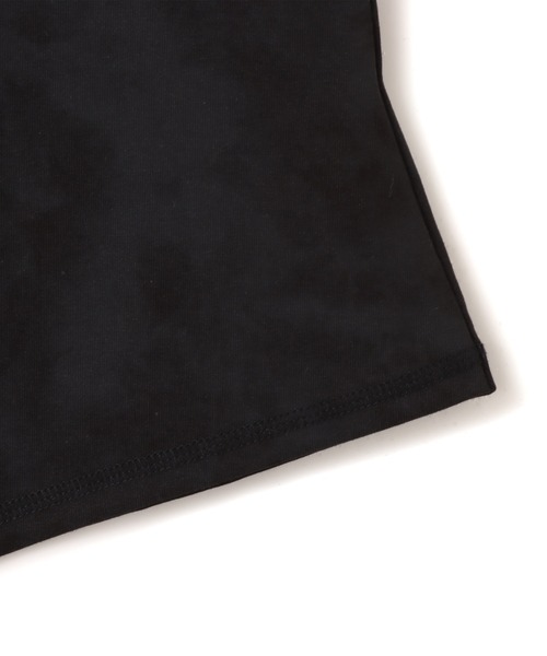 atmos pink（アトモスピンク）の「atmos pink Lace-up Top / アトモス ピンク レースアップ トップ（Tシャツ/カットソー・レディース・チャコール/ピンク・FREE）」の5枚目の写真