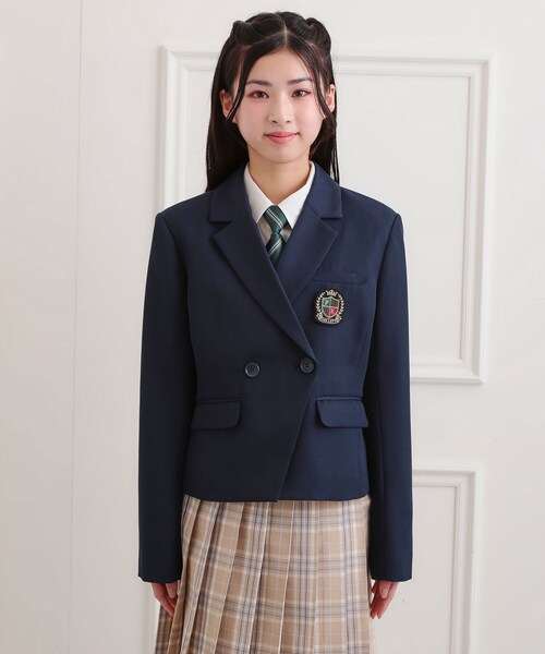 2026年入卒・セレモニー・卒服】クロップドダブルジャケット