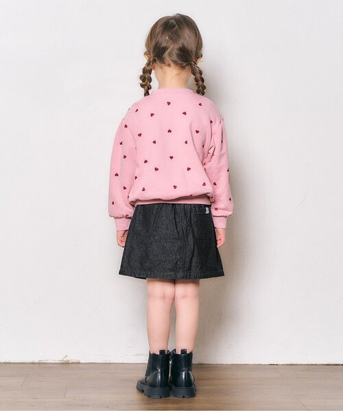 apres les cours(アプレレクール)の「【ジュニア対応】ハートポケットインパンツ付きスカート(スカート・キッズ・ベージュ/ピンク/ブラック・80/140/130/120/110/100/90)」の18枚目の写真