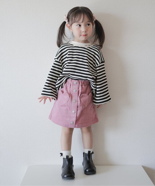 yukiemon ハートポケットスカート　新品未使用fl5 楽天市場】【SALE】レースアップハートポケットティアードスカート