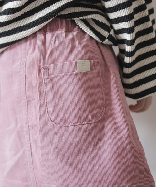 apres les cours(アプレレクール)の「【ジュニア対応】ハートポケットインパンツ付きスカート(スカート・キッズ・ベージュ/ピンク/ブラック・80/140/130/120/110/100/90)」の9枚目の写真