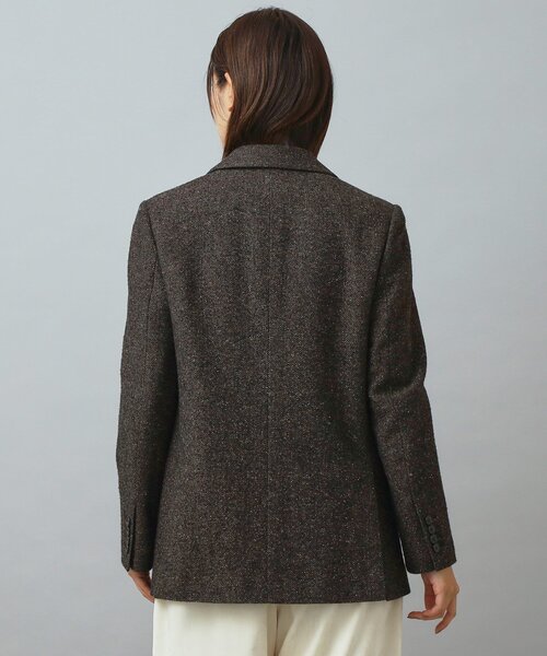 DRESSTERIOR（ドレステリア）の「カラーネップツイルジャケット（テーラードジャケット・レディース・ブラウン系その他・34/36/38）」の11枚目の写真