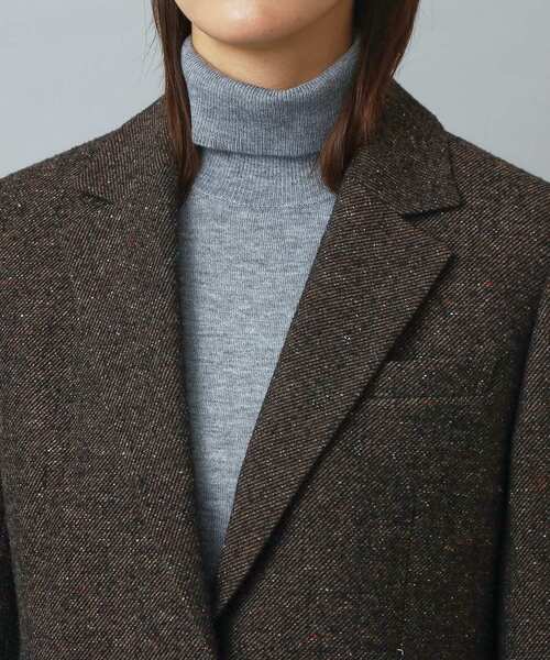 DRESSTERIOR（ドレステリア）の「カラーネップツイルジャケット（テーラードジャケット・レディース・ブラウン系その他・34/36/38）」の10枚目の写真