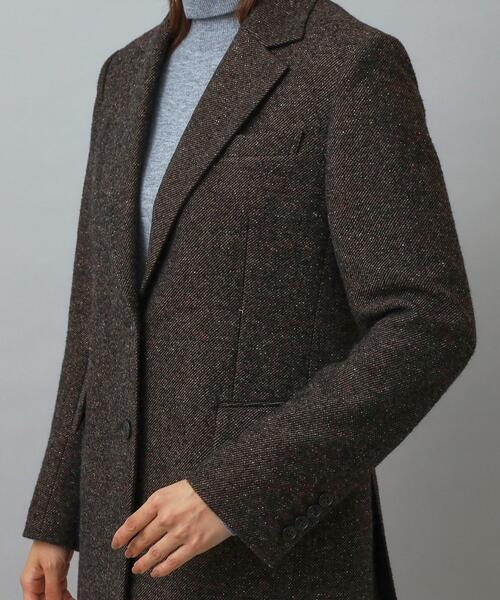 DRESSTERIOR（ドレステリア）の「カラーネップツイルジャケット（テーラードジャケット・レディース・ブラウン系その他・34/36/38）」の8枚目の写真