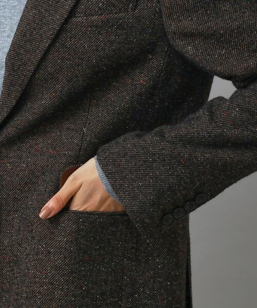 DRESSTERIOR（ドレステリア）の「カラーネップツイルジャケット（テーラードジャケット・レディース・ブラウン系その他・34/36/38）」の7枚目の写真