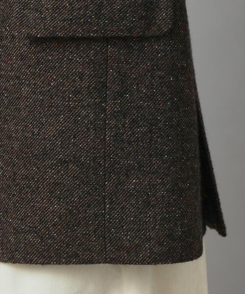 DRESSTERIOR（ドレステリア）の「カラーネップツイルジャケット（テーラードジャケット・レディース・ブラウン系その他・34/36/38）」の6枚目の写真