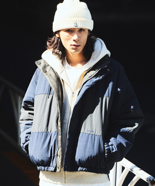 セール】NAUTICA/ノーティカ レザレッド ナイロン リバーシブル