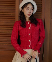 Frill Knit Cardigan / フリルニットカーディガン