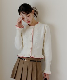 Frill Knit Cardigan / フリルニットカーディガン