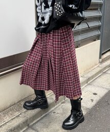 CIAOPANIC | 【２サイズ展開】チェックプリーツスカート(スカート)