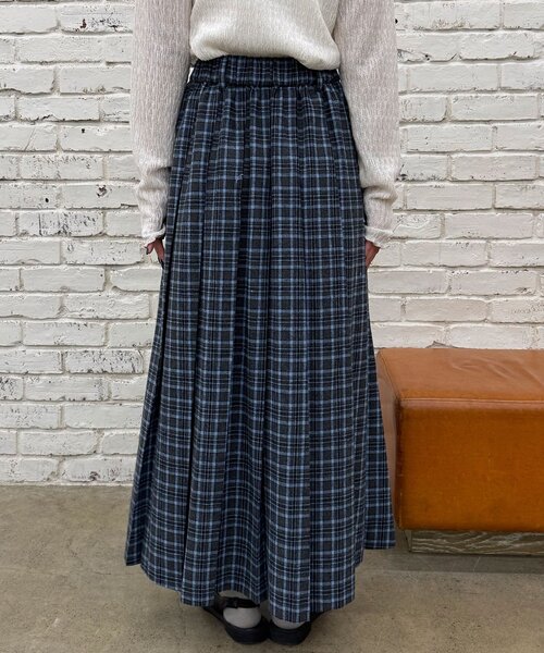 CIAOPANIC(チャオパニック)の「【2サイズ展開】チェックプリーツスカート(スカート・レディース・ブラウン/グレー/グリーン系その他/レッド系その他/レッド・1/0)」の17枚目の写真