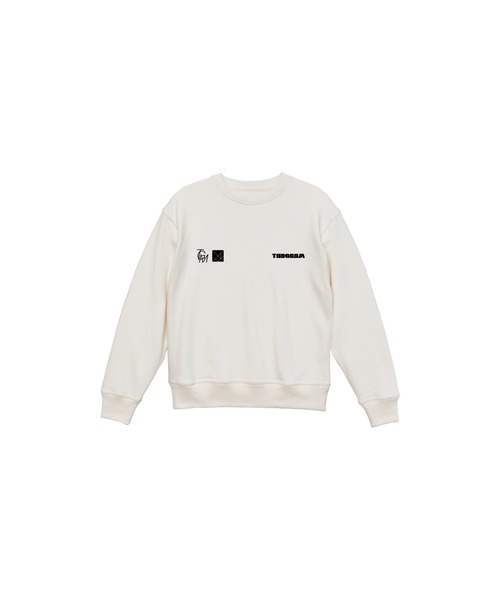 TANGRAM（タングラム）の「ZOZOTOWN限定 HEAVYWEIGHT TANGRAM TEAM  LOGO SWEAT（スウェット・メンズ・オフホワイト/グリーン/ブラック・M/L/XL）」の4枚目の写真