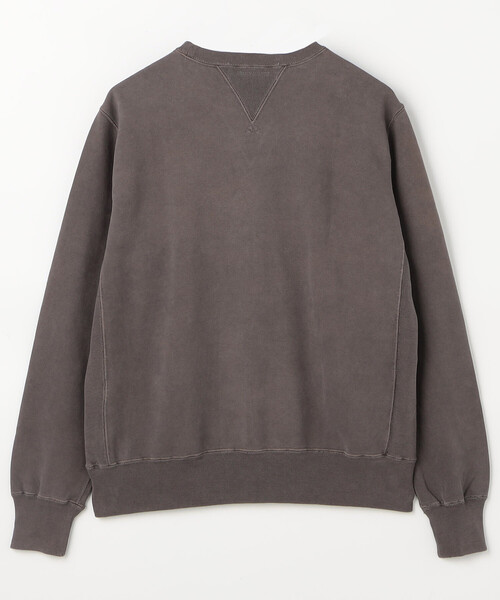 REMI RELIEF（レミレリーフ）の「REMI RELIEF/レミレリーフ SP加工裏毛クルー（スウェット・メンズ・ブラック/ブラウン・LARGE/X-LARGE）」の4枚目の写真