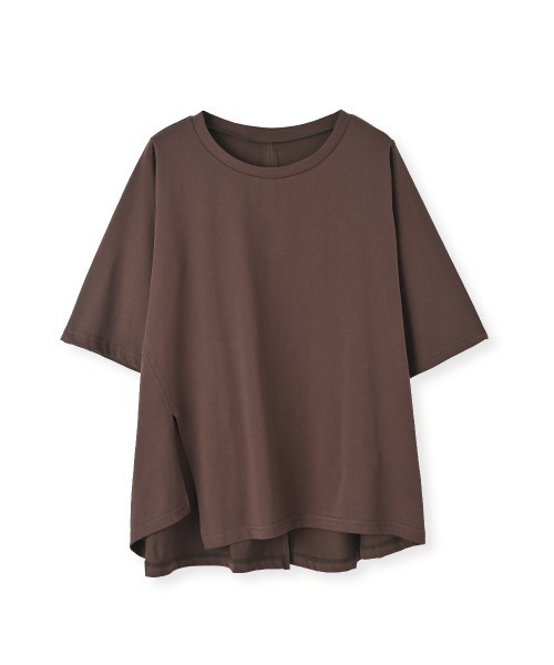 marjour(マージュール)の「RELAX SIDE SLIT TEE(Tシャツ/カットソー・レディース・ブラウン・M)」の10枚目の写真