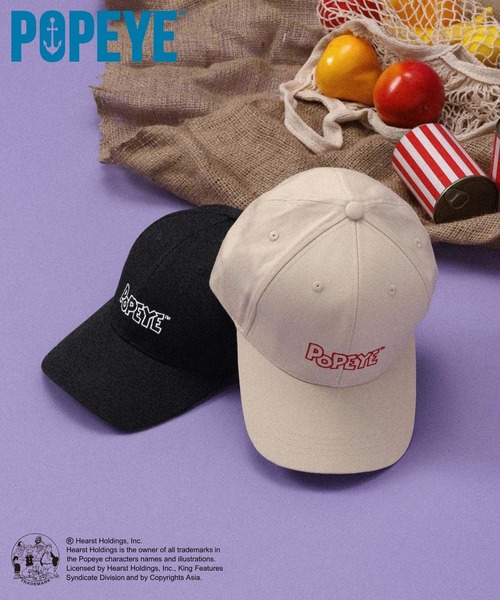 GLOBAL WORK(グローバルワーク)の「POPEYE(TM)/キャップ/一部店舗限定/601886(キャップ・メンズ・ブラック/オフホワイト・FREE)」の6枚目の写真