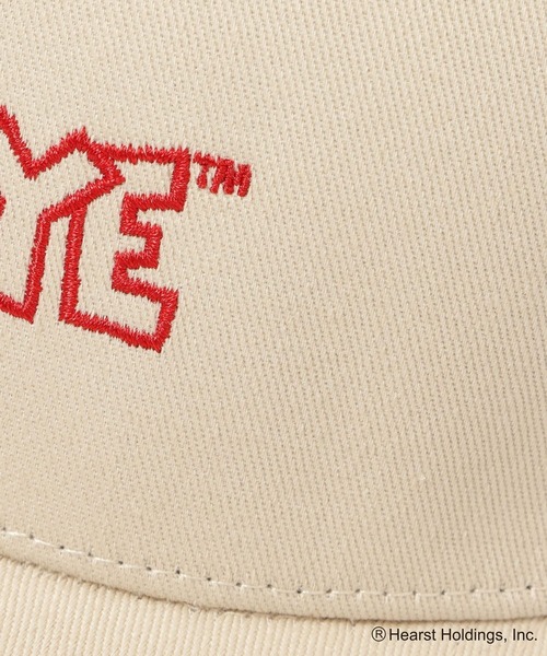 GLOBAL WORK(グローバルワーク)の「POPEYE(TM)/キャップ/一部店舗限定/601886(キャップ・メンズ・ブラック/オフホワイト・FREE)」の5枚目の写真