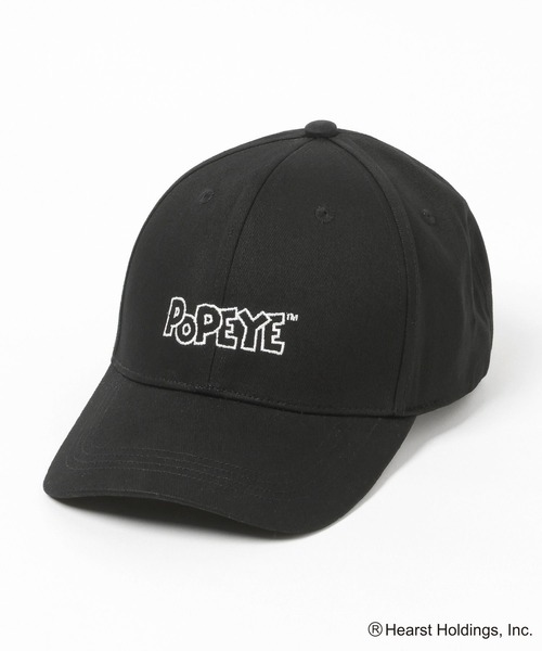 GLOBAL WORK(グローバルワーク)の「POPEYE(TM)/キャップ/一部店舗限定/601886(キャップ・メンズ・ブラック/オフホワイト・FREE)」の9枚目の写真