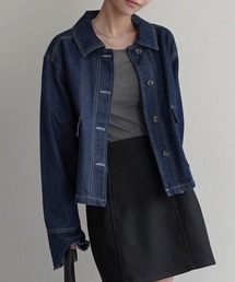 Rashik（ラシク）の「フラップポケットステッチカバーオール（その他アウター）」