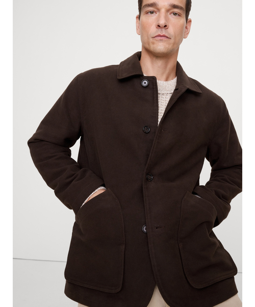 Banana Republic(バナナリパブリック)の「◆イタリアン モールスキン バーンジャケット(その他アウター・メンズ・ダークブラウン・S/XL/M/L)」の5枚目の写真