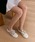 CHARLES & KEITH�i�`���[���Y & �L�[�X�j�́uSilko �V���R�E �T�e�����[�X�o���G�X�j�[�J�[�i�X�j�[�J�[�j�v�b�I�t�z���C�g