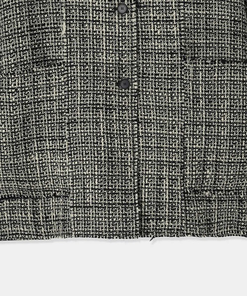 louren/ローレン】tweed half coat/ツイードハーフコート（その他