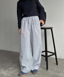 1chaku. | サッカーストライプイージーパンツ(その他パンツ)