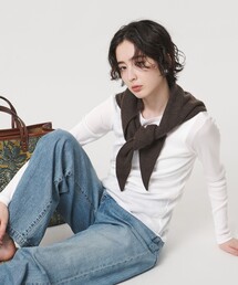 UNITED ARROWS | コットン テレコ クルーネック カットソー(Tシャツ/カットソー)