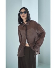 WRINKLE SHEER SHIRTS