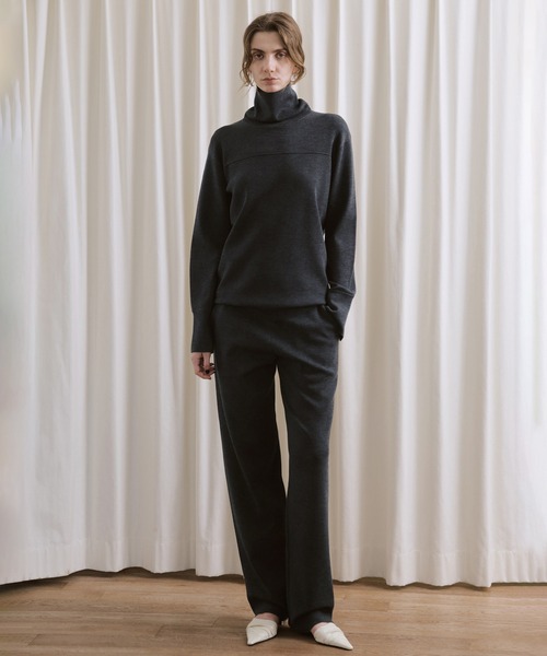 セール】【EMOELLE】ウールニットパンツ（その他パンツ）｜ADAM ET