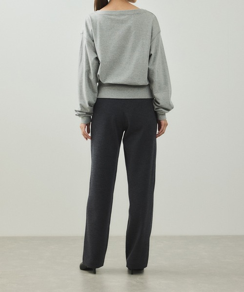 EMOELLE】ウールニットパンツ（その他パンツ）｜ADAM ET ROPE