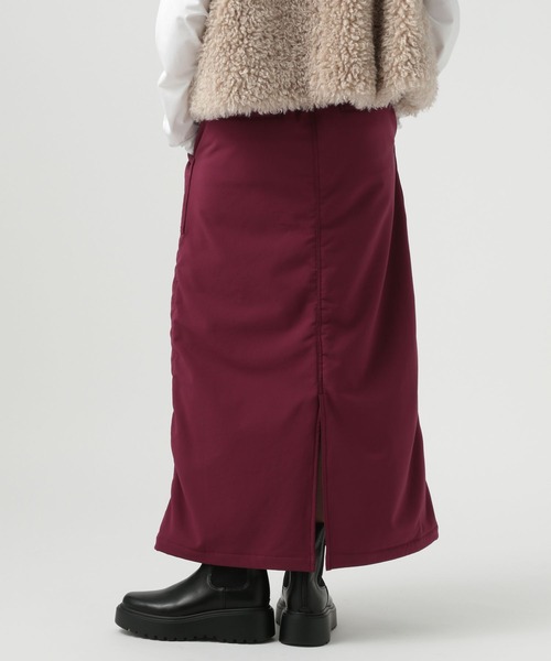 BAYFLOW（ベイフロー）の「[ストレッチ入り]裏起毛ベイカースカート（スカート・レディース・カーキ/ブラック/ボルドー・SMALL/MEDIUM）」の13枚目の写真