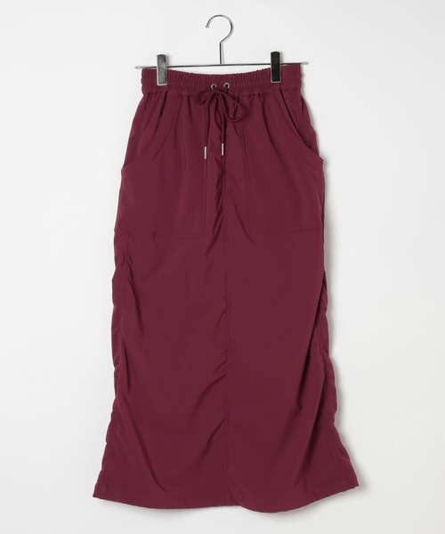 BAYFLOW（ベイフロー）の「[ストレッチ入り]裏起毛ベイカースカート（スカート・レディース・カーキ/ブラック/ボルドー・SMALL/MEDIUM）」の16枚目の写真