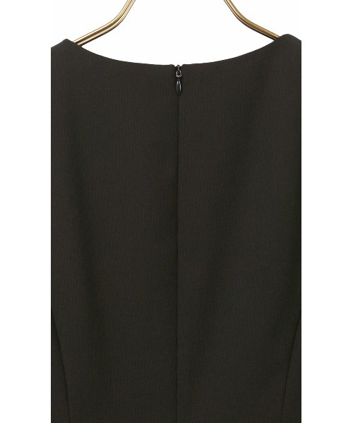 AOYAMA（アオヤマ）の「正統派のブラックフォーマル！襟付きボレロアンサンブル＜喪服・礼服＞（スーツセット・レディース・ブラック・15号/13号/11号/9号/7号/5号）」の7枚目の写真