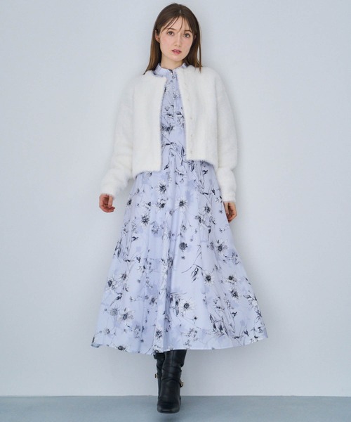 【新品お値下げ中】Noela ノエラ ニット カーディガン ジャケット アウター セール】シャギーニットジャケット（その他アウター）｜NOELA（ノエラ