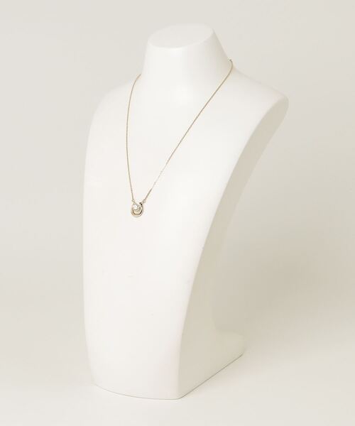 LANVIN en Bleu（ランバンオンブルー）の「ホースシューモチーフ ネックレス（ネックレス・レディース・シルバー/ゴールド・40cm）」の6枚目の写真