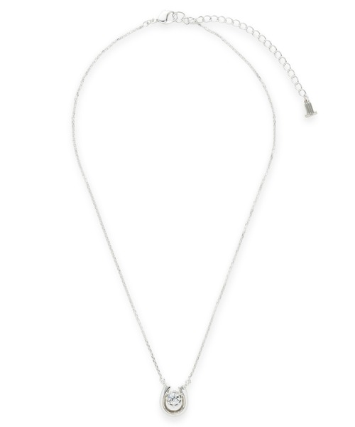 LANVIN en Bleu（ランバンオンブルー）の「ホースシューモチーフ ネックレス（ネックレス・レディース・シルバー/ゴールド・40cm）」の3枚目の写真