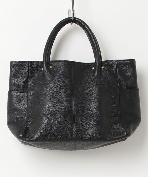 MARINEDAY(マリンデイ)の「【KS】【MARINEDAY/マリンデイ】イタリー シュリンク カウレザー トートバッグ S-GRACE(トートバッグ・レディース・ブラック・FREE)」の2枚目の写真