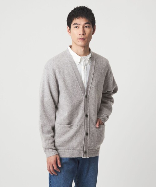 セール】ハミルトン ウール ナイロン カーディガン（カーディガン