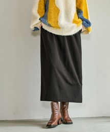 LAKOLE | ＜選べる着丈＞裏起毛ジョーゼットスカート / 588726(スカート)