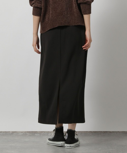 LAKOLE（ラコレ）の「＜選べる着丈＞裏起毛ジョーゼットスカート