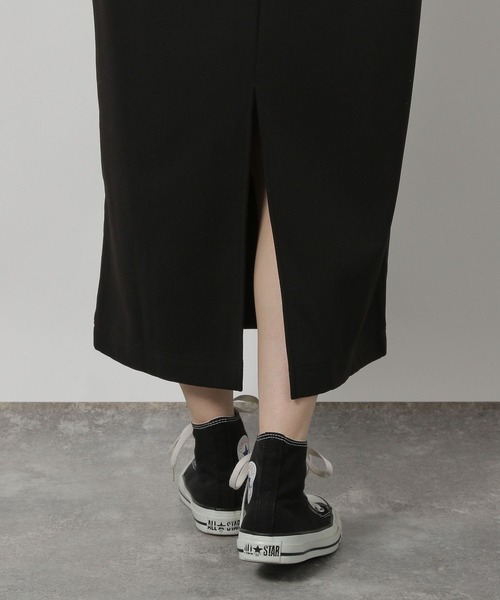 LAKOLE（ラコレ）の「＜選べる着丈＞裏起毛ジョーゼットスカート