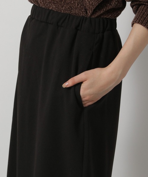 LAKOLE（ラコレ）の「＜選べる着丈＞裏起毛ジョーゼットスカート