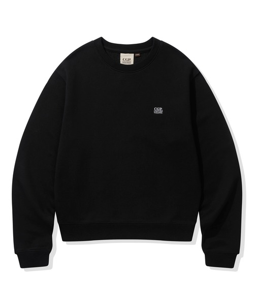 codegraphy（コードグラフィー）の「(Women) Small Square Logo Set-up CBEBWZP030（スウェット・レディース・ブラック/ヘザーグレー・SMALL/MEDIUM）」の3枚目の写真